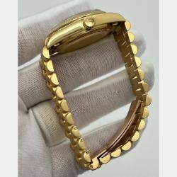 Rolex Wood 18k Yellow Gold Day - Date President 18078 Automatic Men's Wristwatch 36 mm