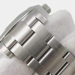 Rolex Black Stainless Steel Air-King 116900 Automatic Men's Wristwatch 40 mm