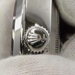 Rolex Black Stainless Steel Air-King 116900 Automatic Men's Wristwatch 40 mm