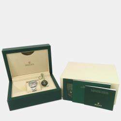 Rolex Turquoise Stainless Steel Oyster Perpetual 277200 Automatic Men's Wristwatch 31 mm