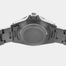 Rolex Black Stainless Steel Submariner 14060M Automatic Men's Wristwatch 40mm