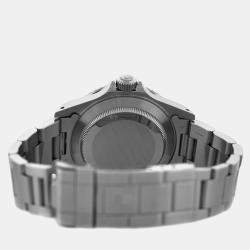 Rolex Black Stainless Steel Submariner 14060M Automatic Men's Wristwatch 40mm