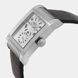 Rolex Silver 18K White Gold Cellini Prince 5441 Automatic Men's Wristwatch 27 mm