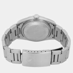 Rolex Blue Stainless Steel Datejust 16200 Automatic Men's Wristwatch 36mm