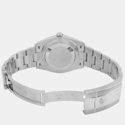 Rolex Blue Stainless Steel Datejust 126300 Automatic Men's Wristwatch 41 mm