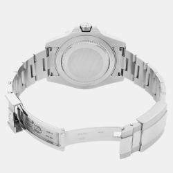 Rolex Black Stainless Steel GMT Master II Automatic Men's Wristwatch 40 mm