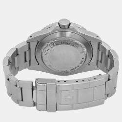 Rolex Black Stainless Steel Sea-Dweller 16600 Automatic Men's Wristwatch 40 mm