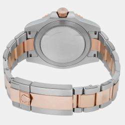 Rolex Black 18K Rose Gold Stainless Steel GMT-Master II Rootbeer 126711CHNR Automatic Men's Wristwatch 40mm
