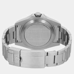Rolex White Stainless Steel Explorer II 216570 Automatic Men's Wristwatch 42 mm