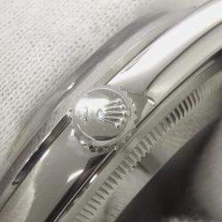 Rolex Black Stainless Steel Explorer 14270 Automatic Men's Wristwatch 36mm