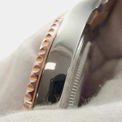 Pre Owned Rolex Black 18K Rose Gold Stainless Steel Yacht-Master 268621 Automatic Men's Wristwatch 37mm