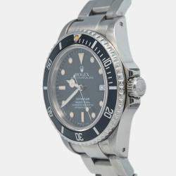 Rolex Black Stainless Steel Sea-Dweller 16660 Automatic Men's Wristwatch 40mm