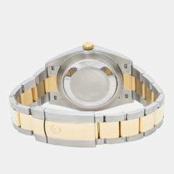 Rolex DateJust 126303 Automatic Gold 18K Yellow Gold Diamond Men's Wristwatch 41mm
