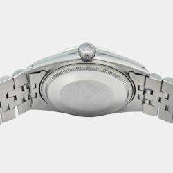 Rolex DateJust 1601 Automatic Silver Stainless Steel Men's Wristwatch 36mm
