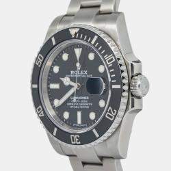 Rolex Submariner 116610LN Automatic Black Stainless Steel Men's Wristwatch 40m
