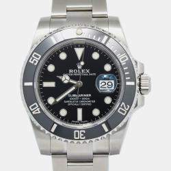 Rolex Submariner 116610LN Automatic Black Stainless Steel Men's Wristwatch 40m