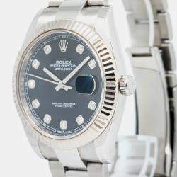 Rolex DateJust 126334 Automatic Black Stainless Steel Men's Wristwatch 41mm