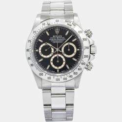 Rolex Daytona 16520 Automatic Black Stainless Steel Men's Wristwatch 40mm