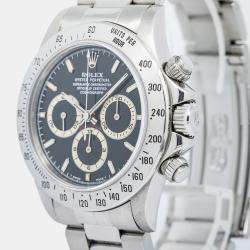 Rolex Daytona 16520 Automatic Black Stainless Steel Men's Wristwatch 40mm