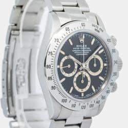 Rolex Daytona 16520 Automatic Black Stainless Steel Men's Wristwatch 40mm