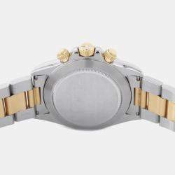 Rolex Cosmograph Daytona 16523G Automatic Gold 18K Yellow Gold Diamond Men's Wristwatch 40mm