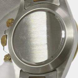 Rolex Cosmograph Daytona 16523G Automatic Gold 18K Yellow Gold Diamond Men's Wristwatch 40mm