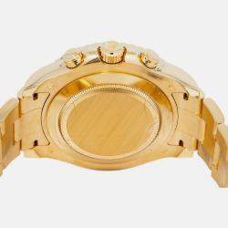 Rolex Yacht-Master II 116688 Automatic White 18k Yellow Gold Men's Wristwatch 44mm