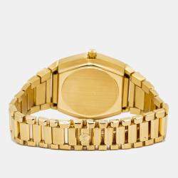 Rolex Texano Beta 5100/8 Tiffany&Co Quartz  Gold 18K Yellow Gold Men's Wristwatch 39mm