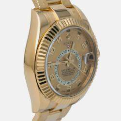 Rolex Sky-Dweller 326938 Automatic Gold 19K Yellow Gold Men's Wristwatch 42 mm