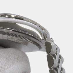 Rolex Datejust 126284RBR Automatic White Mother of Pearl 18k White Gold Stainless Steel Men's Wristwatch 36 mm