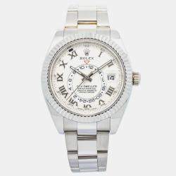 Rolex Sky-Dweller 326939 Automatic Ivory 18k White Gold Men's Wristwatch 42 mm