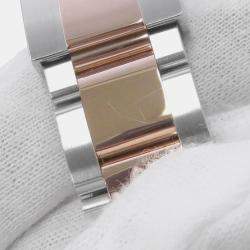 Pre Owned Rolex Datejust 126301G Automatic Brown 18k Rose Gold Stainless Steel Diamond Men's Wristwatch 41 mm