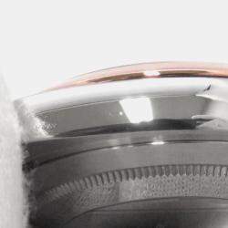 Pre Owned Rolex Datejust 126301G Automatic Brown 18k Rose Gold Stainless Steel Diamond Men's Wristwatch 41 mm