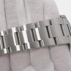 Pre Owned Rolex Explorer II 16570 Automatic White Stainless Steel Men's Wristwatch 40 mm