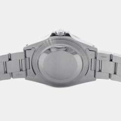 Pre Owned Rolex Explorer II 16570 Automatic White Stainless Steel Men's Wristwatch 40 mm