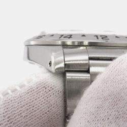 Pre Owned Rolex Explorer II 16570 Automatic White Stainless Steel Men's Wristwatch 40 mm