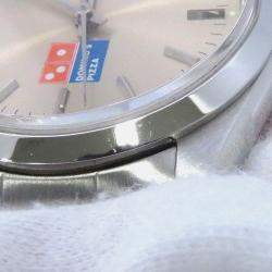 Pre Owned Rolex Air-King 14000 Automatic Silver Stainless Steel Men's Wristwatch 34 mm
