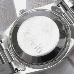 Pre Owned Rolex Air-King 14000 Automatic Silver Stainless Steel Men's Wristwatch 34 mm