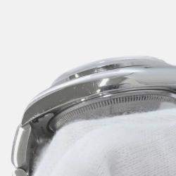 Pre Owned Rolex Air-King 14000 Automatic Silver Stainless Steel Men's Wristwatch 34 mm