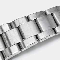 Pre Owned Rolex Black Stainless Steel Explorer II 16570T Men's Wristwatch 40 mm