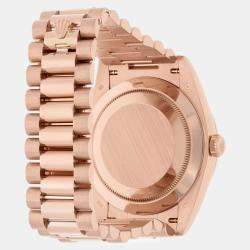 Pre Owned Rolex Day-Date 228235 Automatic Pink 18k Rose Gold Men's Wristwatch 40 mm