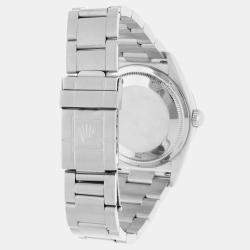Pre Owned Rolex Explorer 114270 Automatic Black Stainless Steel Men's Wristwatch 36 mm