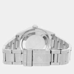 Pre Owned Rolex Explorer 114270 Automatic Black Stainless Steel Men's Wristwatch 36 mm