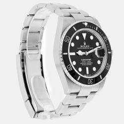 Pre Owned Rolex Submariner 126610LN Automatic Black Stainless Steel Men's Wristwatch 41 mm