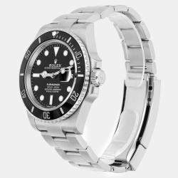 Pre Owned Rolex Submariner 126610LN Automatic Black Stainless Steel Men's Wristwatch 41 mm