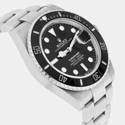 Pre Owned Rolex Submariner 126610LN Automatic Black Stainless Steel Men's Wristwatch 41 mm