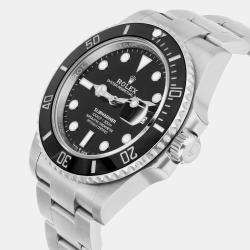 Pre Owned Rolex Submariner 126610LN Automatic Black Stainless Steel Men's Wristwatch 41 mm