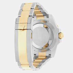 Pre Owned Rolex Submariner 116613LN Automatic Black 18k Yellow Gold Stainless Steel Men's Wristwatch 40 mm