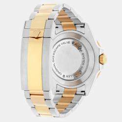 Pre Owned Rolex Black 18k Yellow Gold Stainless Steel Sea-Dweller 126603 Automatic Men's Wristwatch 43 mm
