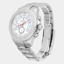 Pre Owned Rolex Yacht-Master II 116689 Automatic White 18k White Gold Men's Wristwatch 44 mm